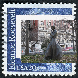 Cartão Postal Eleanor Roosevelt Monument