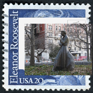Cartão Postal Eleanor Roosevelt Monument