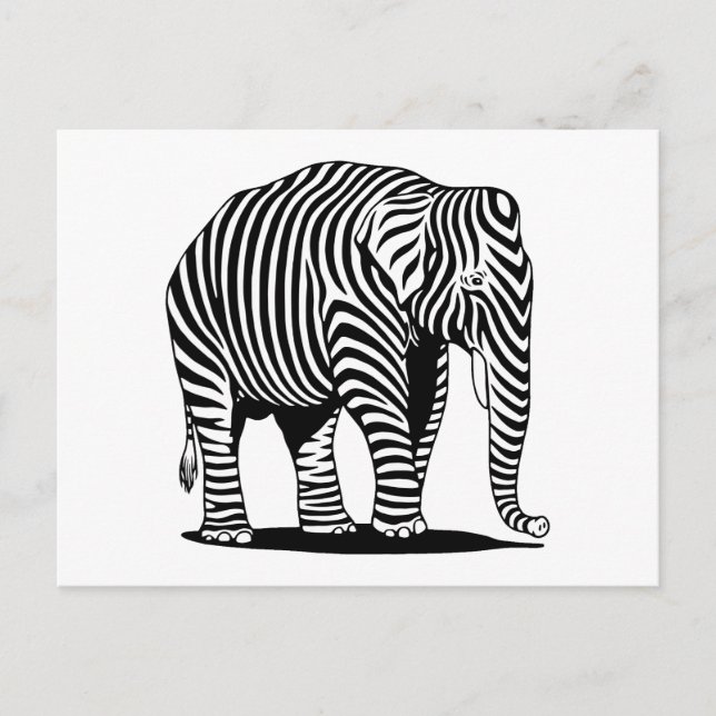 Cartão Postal Elebra Zephant (Frente)
