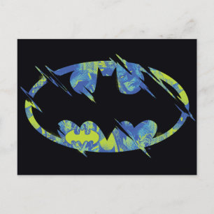 Cartão Postal Electric Up Batman Symbol