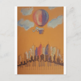 Cartão Postal Elefante