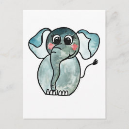 Cartão Postal Elefante