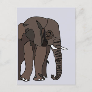 Cartão Postal Elefante Animal Elefante