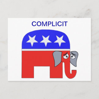 Cartão Postal Elefante GOP