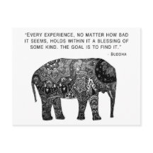 Elefante Sabedoria Henna Buda