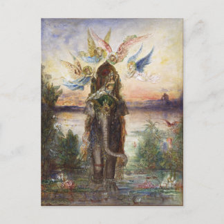Cartão Postal Elefante Sagrado (Peri) por Gustave Moreau