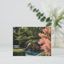 Cartão Postal Elefante surreal belo na piscina