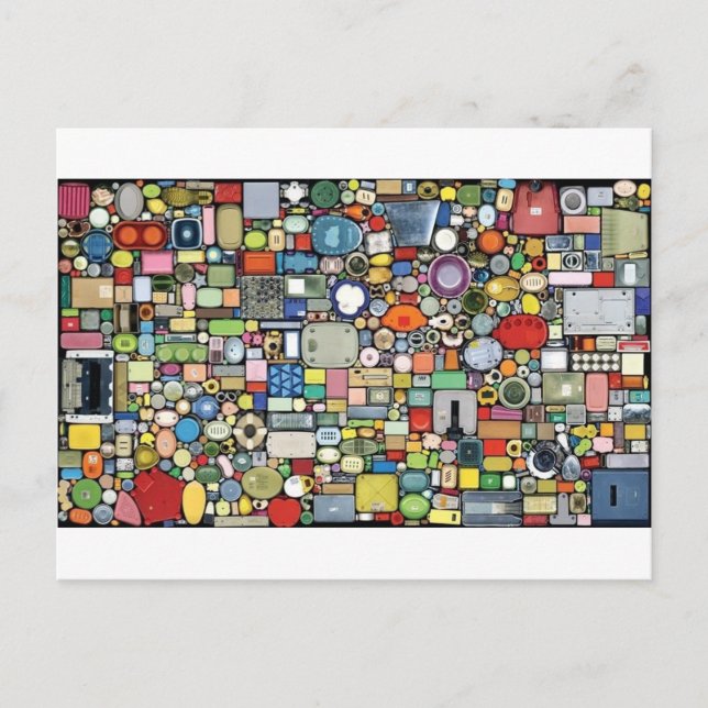 Cartão Postal Elegância Mágica Plástica (Frente)