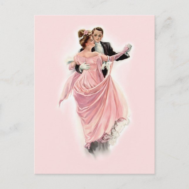 Cartão Postal Elegância noturna (Frente)