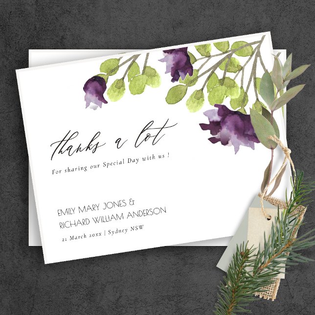 CARTÃO POSTAL ELEGANTE DOURADA ÁGUA AZUL FLORAL OBRIGADO (Criador carregado)