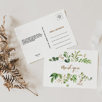 Elegante Eucalyptus Leaf Greenerence Obrigado
