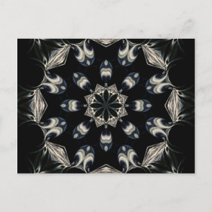 Cartão Postal Elegante Mandala