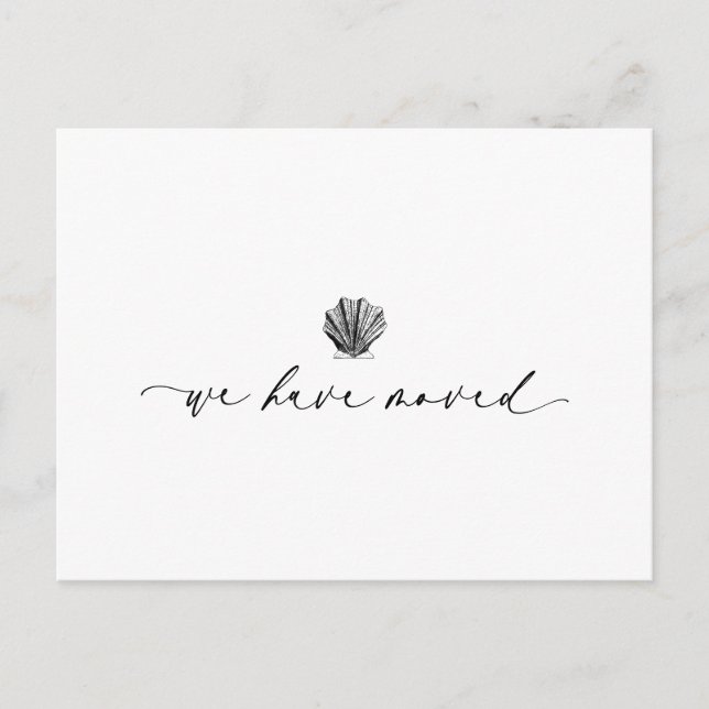 Cartão Postal Elegante Simples Nós Temos Script Escrito à Mão (Frente)