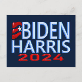 Cartão Postal Eleição De Biden Harris 2024