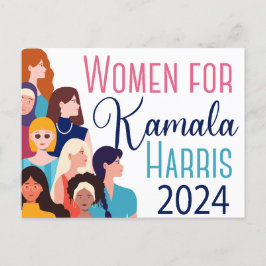Cartão Postal Eleições 2024 para Kamala Harris