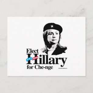 Cartão Postal Eleita Hillary para Chenge