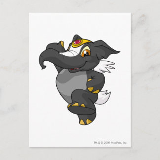 Cartão Postal Elephante Skunk