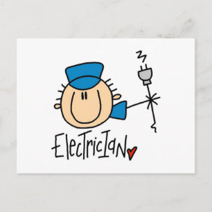 Cartão Postal Eletricista