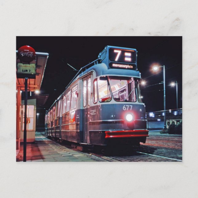 Cartão Postal elétrico amesterdamse (Frente)