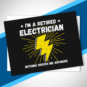 Cartão Postal Elétrico aposentado - Nada me choca