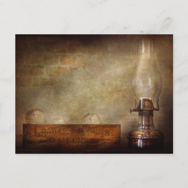 Cartão Postal Elétrico - Avanços na iluminação  (Frente)