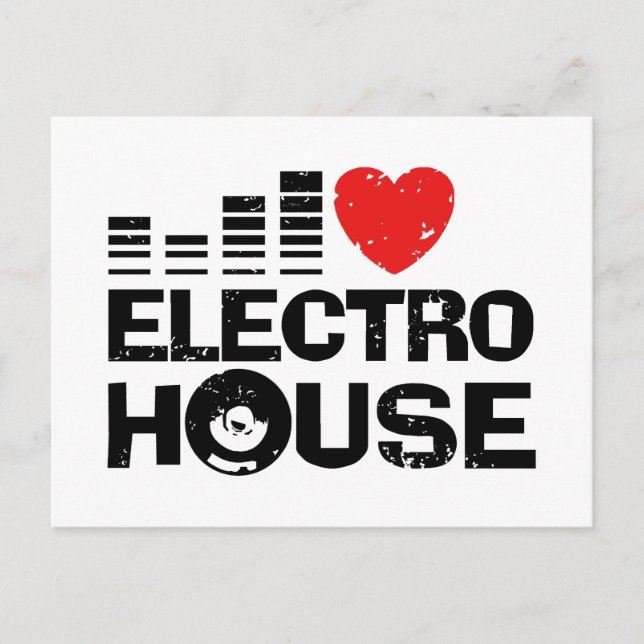 Cartão Postal Eletro House (Frente)