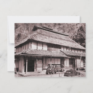 Cartão Postal Elevação da Casa Farmada de Mimasaka