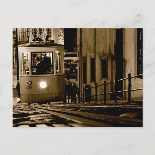 Cartão Postal Elevador Da Gloria (Frente)