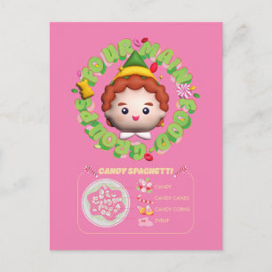 Cartão Postal Elf o Filme   Quatro Principais Grupos Alimentares