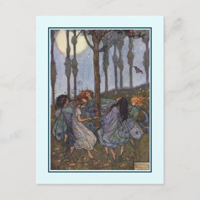 Cartão Postal "Elfin Dance" (Frente)