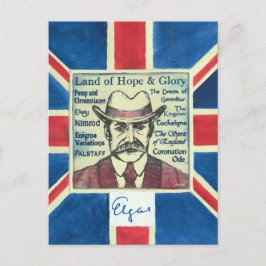 Cartão Postal Elgar