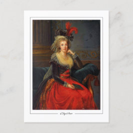 Cartão Postal Élisabeth Vigée Le Brun #216 - Cartão-postal de ar