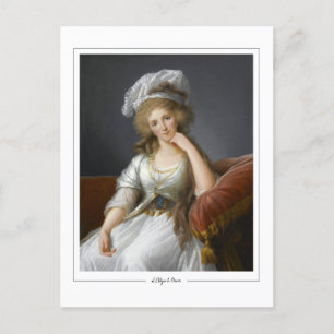 Cartão Postal Élisabeth Vigée Le Brun #282 - Cartão-postal de ar