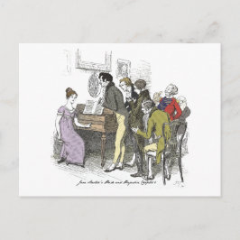 Cartão Postal Elizabeth Executa - Jane Austen Orgulho e Preconce