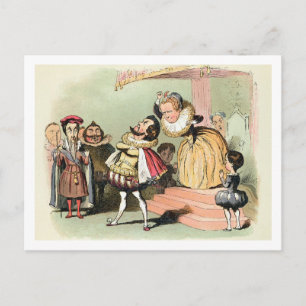 Cartão Postal Elizabeth I (1533-1603): com Robert Devereux, 2º