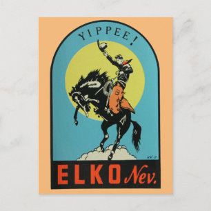Cartão Postal Elko, Cartão-postal de Nevada
