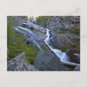 Cartão Postal Ella Falls no Parque Nacional da Sequoia