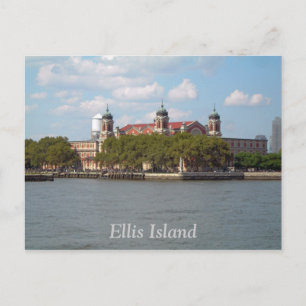 Cartão Postal Ellis Island