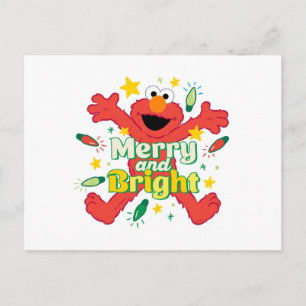 Cartão Postal Elmo   Alegre e Radiante
