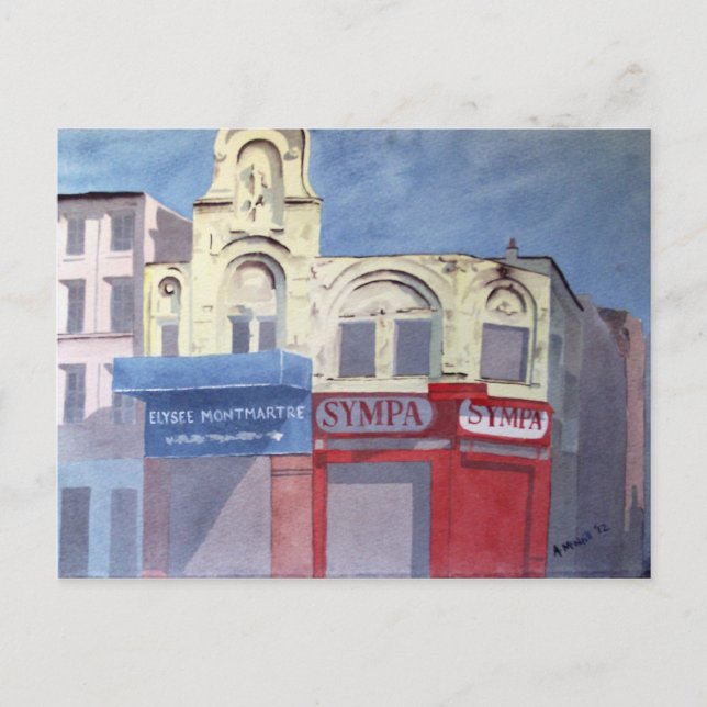 Cartão postal Elysee Montmartre (Frente)