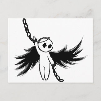 Cartão Postal Em Cadeias