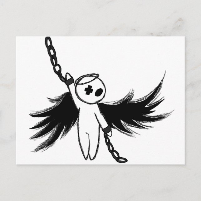 Cartão Postal Em Cadeias (Frente)