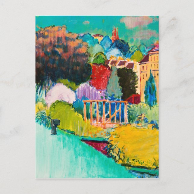 Cartão Postal Em direção a Ruas. (Frente)