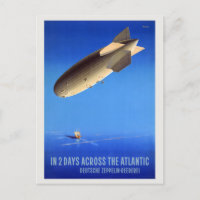 Em dois dias no Poster vintage Atlântico