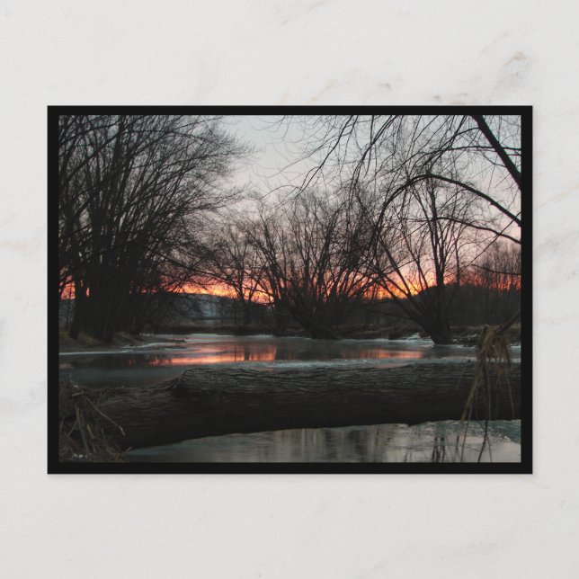 Cartão postal em fevereiro (Frente)