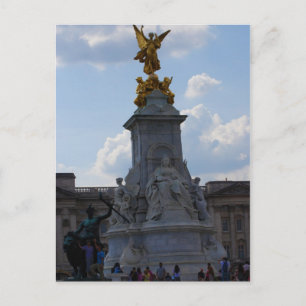 Cartão Postal Em frente ao Palácio de Buckingham