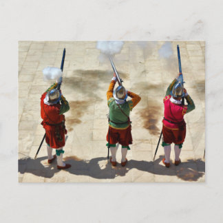 Cartão Postal Em Guardia Re-Enactment 2015 na Rua Elmo Valletta