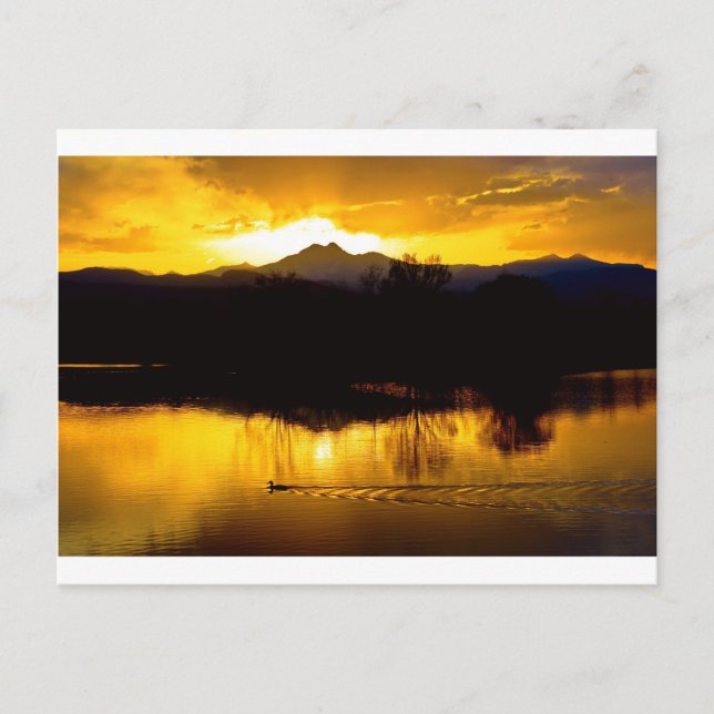 Cartão Postal Em Ouros (Frente)