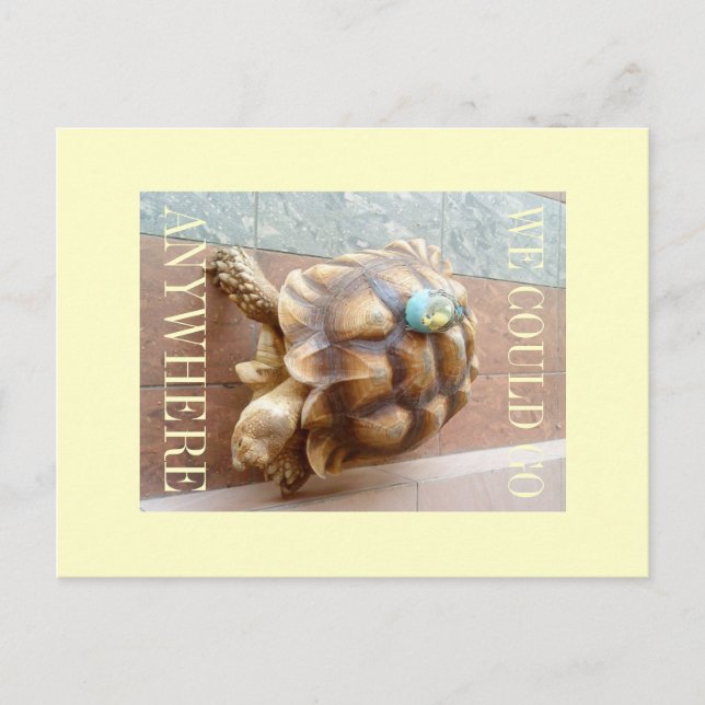 Cartão Postal em qualquer lugar (Frente)