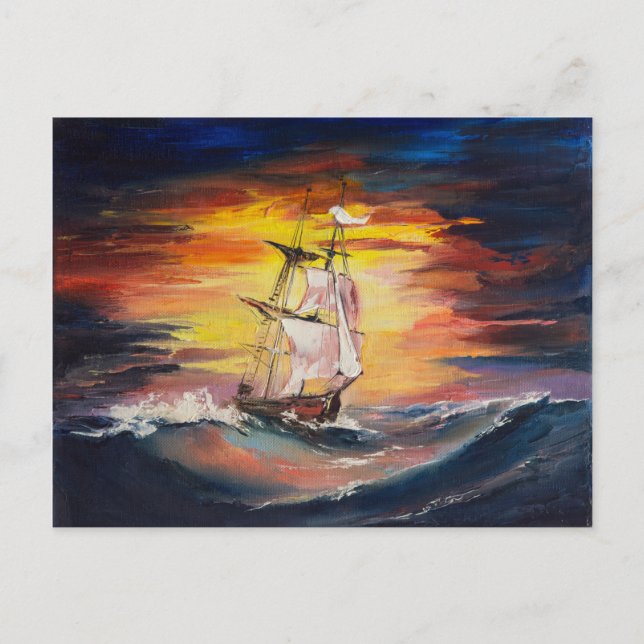 Cartão Postal Em rota (Frente)